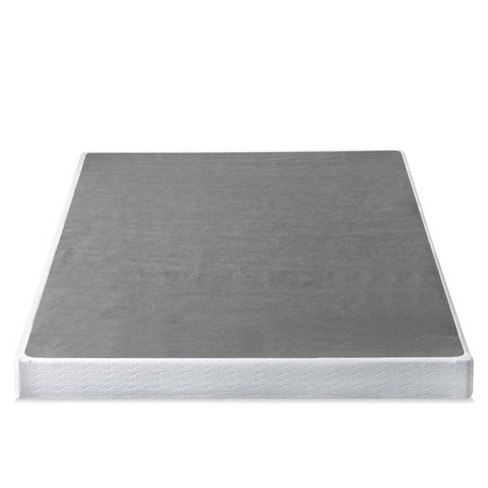 Twin 5 Metal Smart BoxSpring Mattress Base with Quick Assembly Gray - Zinus