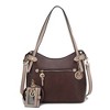 MKF Collection Jaseli Women’s Hobo Bag with Wristlet Bracelet Keychain with a Credit Card Holder by Mia K - 2 of 4