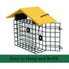 JCS Wildlife XL Suet Cage with Recycled Poly Lumber Roof - 2 of 4