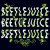 Women's Beetlejuice Trippy Logo Icons T-Shirt - image 2 of 4