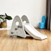 Safstar Freestanding Baby Slide Indoor First Play Climber Slide Set for Boys Girls Gray - 4 of 4