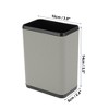 Unique Bargains Car Trash Can Hanging Front Rear Seats 1 Piece - 4 of 4