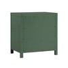PAGED Wooden Nightstand with 2 Drawers and Open Shelf, Modern Side Table, Bedside Storage Cabinet for Bedroom, Living Room - 2 of 4