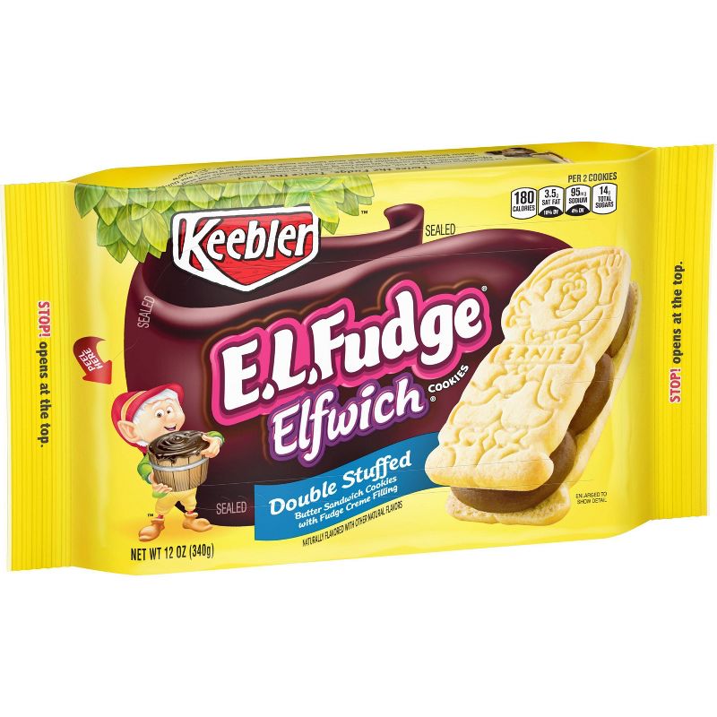 Keebler E.L. Fudge Double Stuffed Cookies - 12oz, 3 of 6