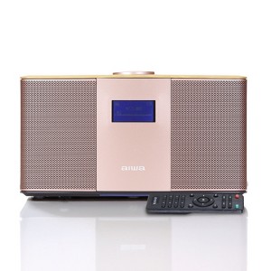 AIWA Exos 5 Wireless Speaker - Powerful Sound and Versatile Connectivity On-The-Go - Bluetooth, FM Radio, Clock, 20W RMS, LCD Display - 1 of 4