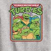 Boys' - Teenage Mutant Ninja Turtles - Retro Group Graphic Long Sleeve Fleece Sweatshirt - image 2 of 4