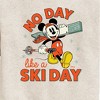 Boys' - Disney - No Day Like A Ski Day Graphic Long Sleeve Fleece Sweatshirt - 2 of 4