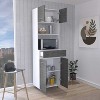 LunaLulinlk Kitchen Microwave Cabinet - 3 of 4