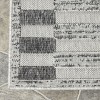 Contemporary Geometric Stripe Indoor Outdoor Area Rug by Blue Nile Mills - 3 of 4