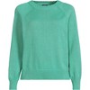 Lands' End Women's Drifter Raglan Sleeve Easy Fit Sweater - 3 of 3