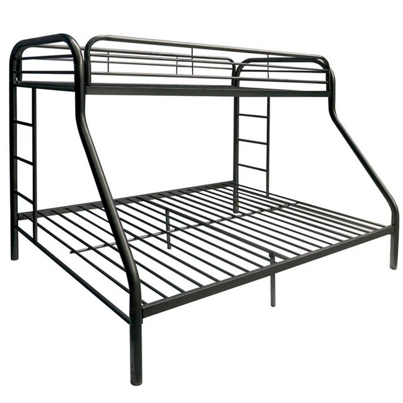 78&#34;Twin/Full Bunk Bed Tritan Loft and Bunk Bed Black - Acme Furniture, 5 of 7