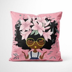 Pardon My Fro Decorative Throw Pillow - 1 of 4