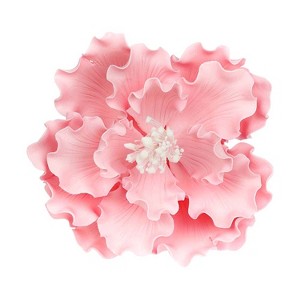 O'Creme Pink Peony Gumpaste Flowers - Set of 3 - 1 of 2