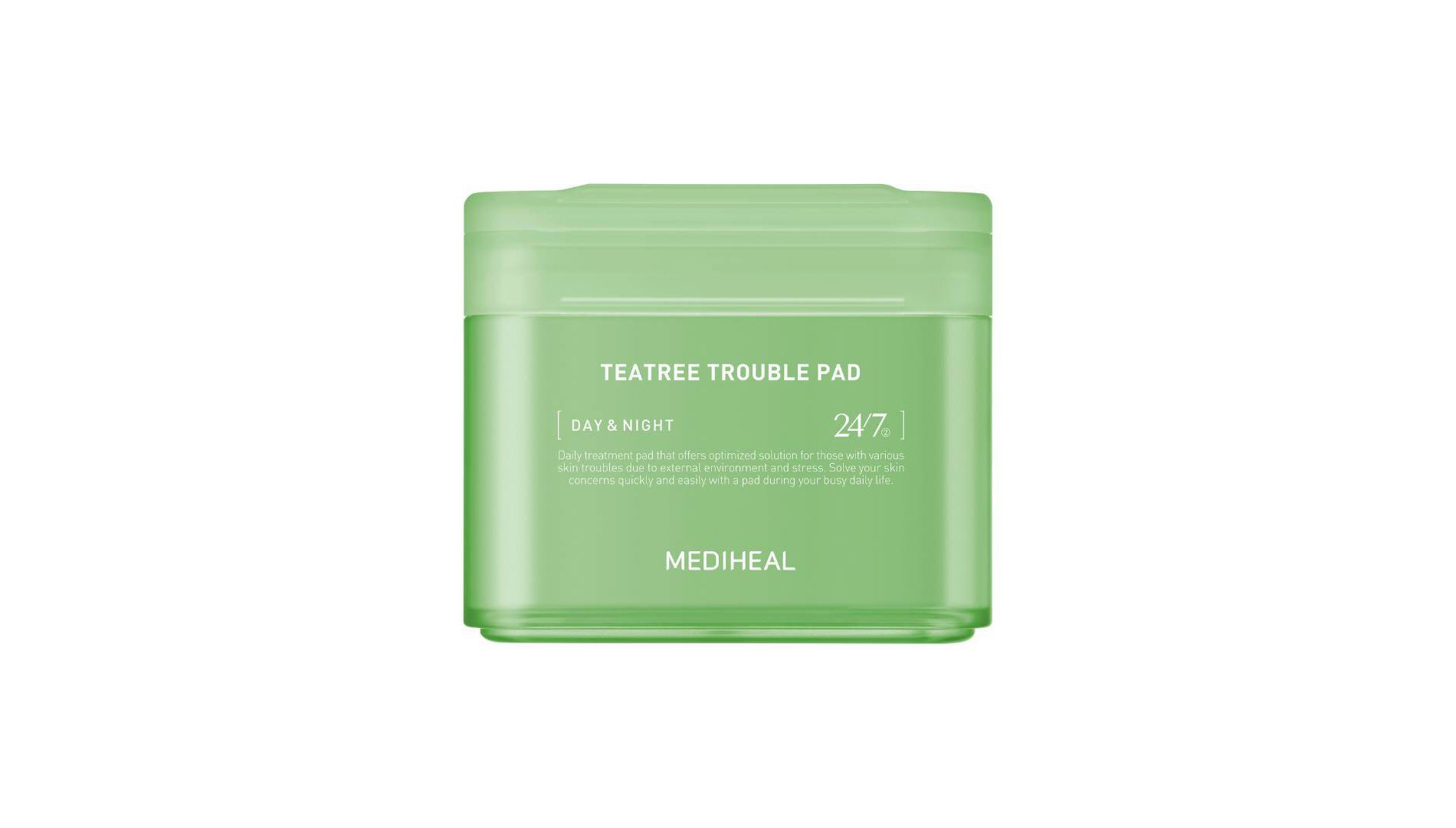 MEDIHEAL Teatree Trouble Toner Pads - 100ct
