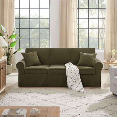 MINIMORE Modern Style 87.4"W Fiona 3Seater Sliper Cover Classic Sofa