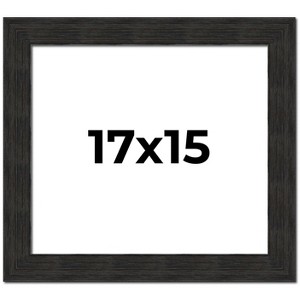 PosterPalooza | Contemporary Black Picture Frame - UV Acrylic, Backing Board, Hanging Hardware Included - 1 of 4