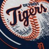 MLB Detroit Tigers Baseball Circle Plushlete Pillow: Sports Team Logo, Removable Cover - 3 of 3