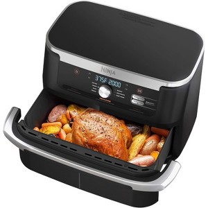 Ninja Foodi 7-in-1 DualZone FlexBasket Air Fryer w/ 11-qt MegaZone Factory Refurbished - 1 of 3
