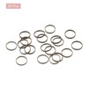 Unique Bargains Round Hollow Open Bezel Linking Ring for Jewelry Making 20 Pcs - 3 of 4