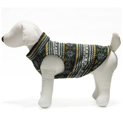 Gooby Design Pet Sweater, XSmall, Green