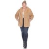 White Mark  PS Plush Hooded Cardigan with Pockets - 4 of 4