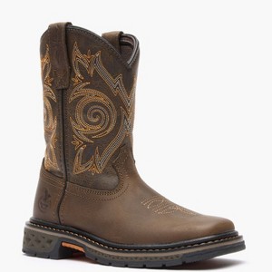 Georgia Boot Carbo-Tec LT Toddler Boys' Brown Pull on Boot - 1 of 4