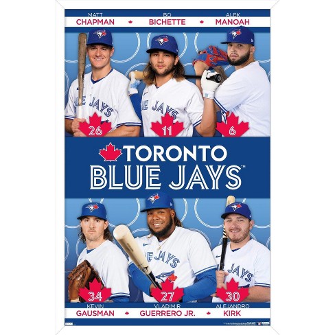 Trends International Mlb Toronto Blue Jays - Team 23 Framed Wall Poster  Prints White Framed Version 14.725 X 22.375 : Target