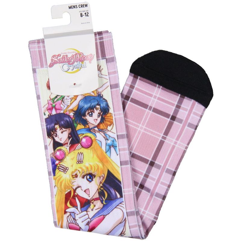 Pretty Guardian Sailor Moon Crystal Characters Sublimated Crew Socks, 4 of 5