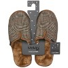 Glen Plaid Men's Plush Slipper - 4 of 4