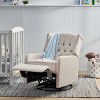 Modern Recliner Chair,Manual Recliner Chair with 360-Degree Swivel-The Pop Home - 3 of 4