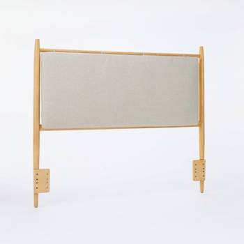 Full/Queen Hacienda Heights Spindle Back Headboard Natural - Threshold™ designed with Studio McGee