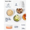 Aoibox Small Ceramic Ramekins, 2 OZ Dipping Bowls for Sauces & Dips, Microwave & Oven Safe Souffle Dishes, Set of 6, White - 2 of 4