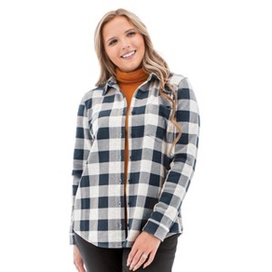 Aventura Clothing Women's Luscious Plaid Shirt - 1 of 4