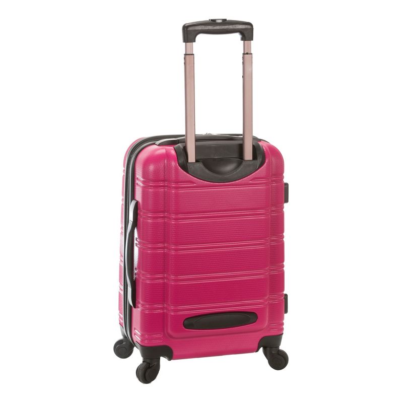 Rockland Melbourne 3pc ABS Hardside Carry On Spinner Luggage Set, 4 of 9