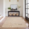 Washable Rug Area Rugs for Living Room,Non Slip  Rugs, Low Pile Stain Resistant  Geometric Carpet for Dining Room - 2 of 4