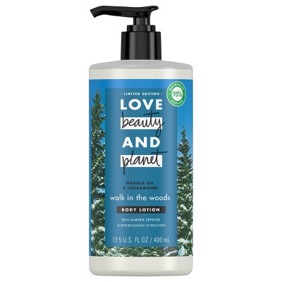 Love Beauty and Planet Cedar Wood and Marula Oil Body Lotion - 13.5 fl oz