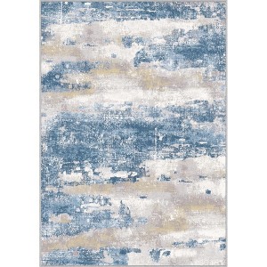 Abynow Rustic Textures Abstract Modern Indoor Area Rug - 1 of 4