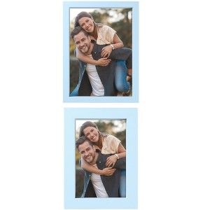 REGALWOVEN Rustic Table Top Farmhouse Texture Distressed Photo Frames Picture Frame - 1 of 4