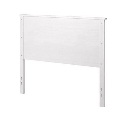 Full Size White Farmhouse Wood Panel Headboard