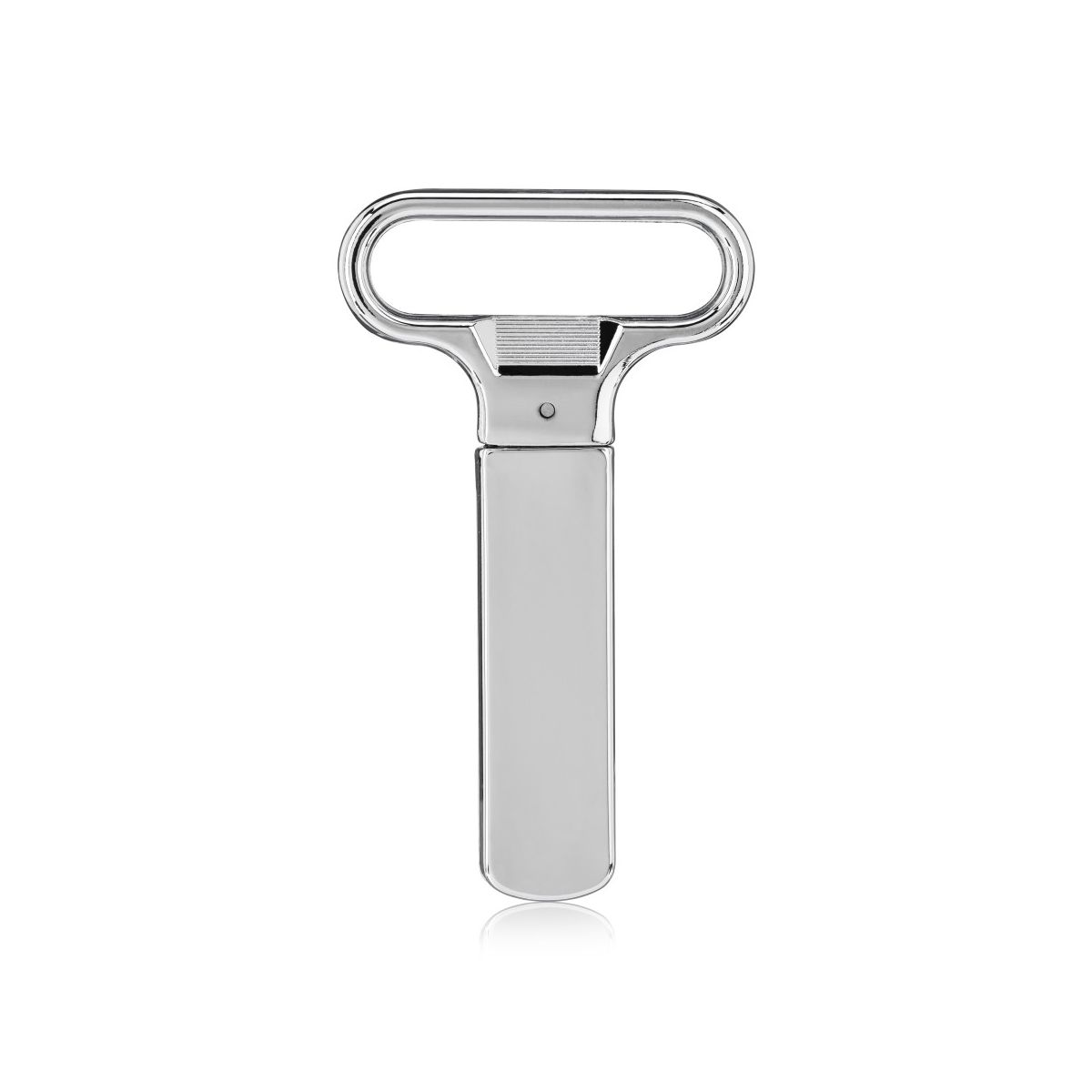 True Jeeves Twin Prong Wine Opener, Wine Cork Remover for Travel, Outdoor Party, Home Bar, Housewarming Gifts, Kitchen, Chrome Handle & Plastic Sheath