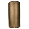8.25" x 18.25" Curved Brass Metal Bohemian Wall Planter - 3 of 4
