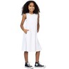 24seven Comfort Apparel Girls Sleeveless Pocket Swing Dress - 2 of 4