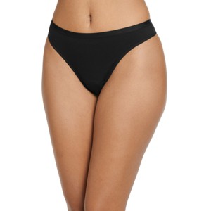 Jockey Women's Worry Free Cotton Stretch Light Absorbency Thong - 1 of 4