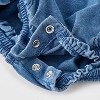 Baby Girls' Ruffle Romper - Cat & Jack™ - 4 of 4