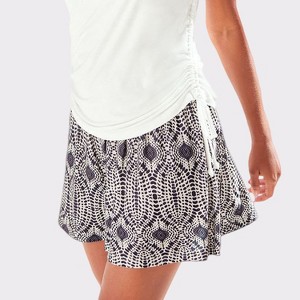 Women's Flowy Smocked Waist Shorts - LASCANA - 1 of 4