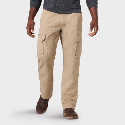 wrangler big men's cargo pants