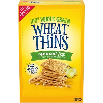 Wheat Thins Reduced Fat Crackers - 8.5oz