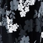 black graphic bloom