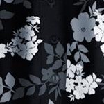 black graphic bloom