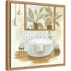 Amanti Art Sage Bathroom I by Silvia Vassileva Canvas Wall Art Print Framed 16 x 16-in. - 3 of 4